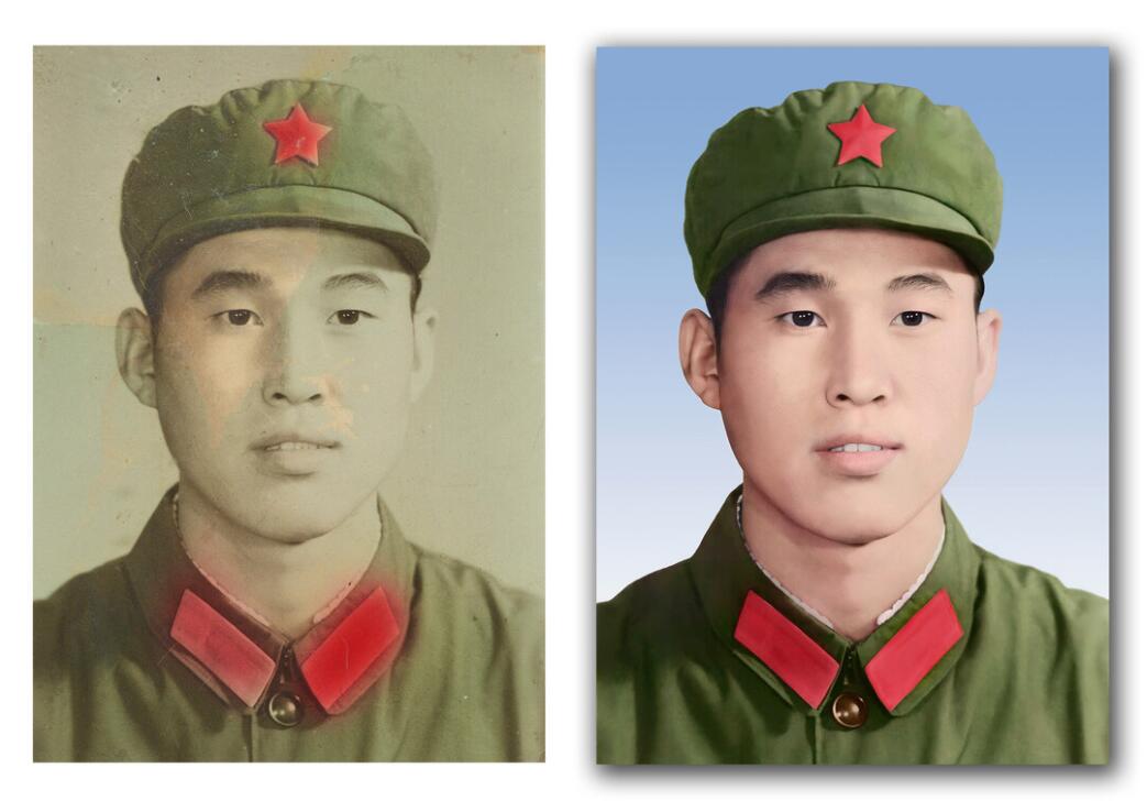 江口破损照片修复-18